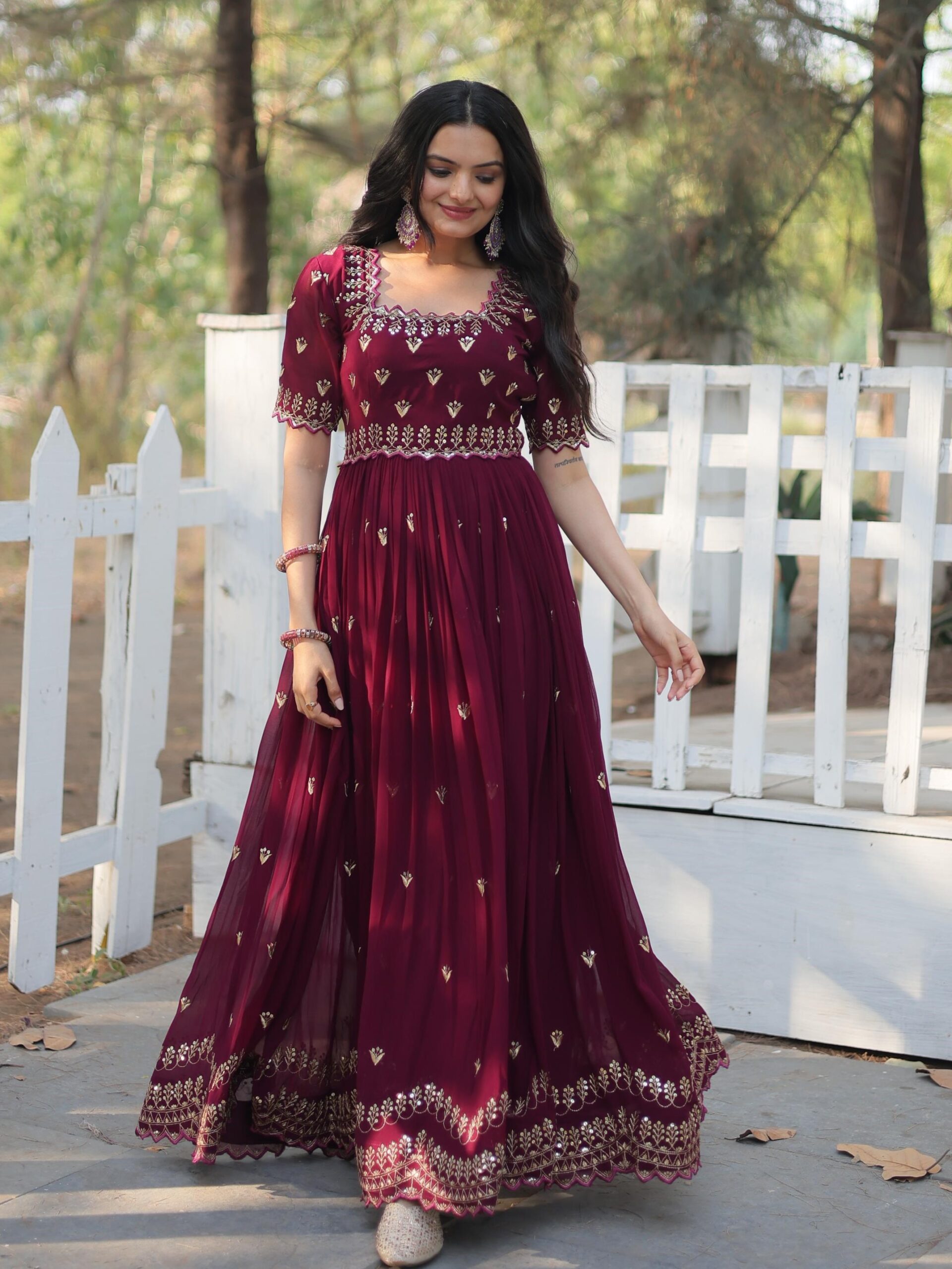 Premium Readymade Designer Gown // 004