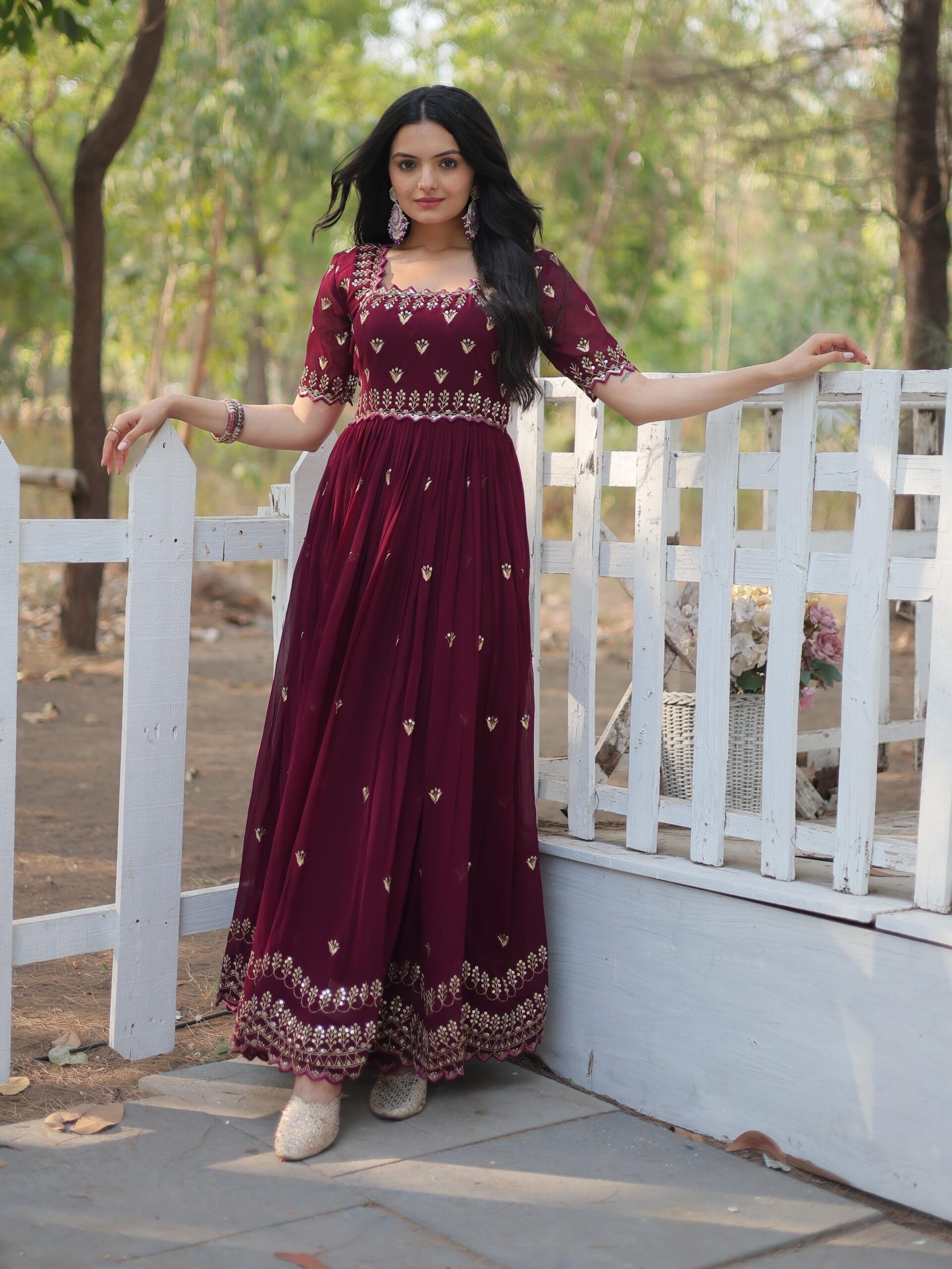 Premium Readymade Designer Gown // 004 - Image 5