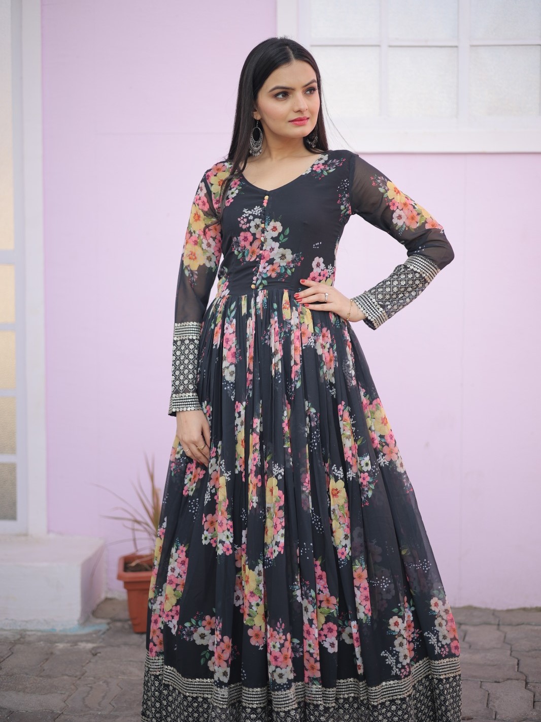 Premium Readymade Designer Gown // 014