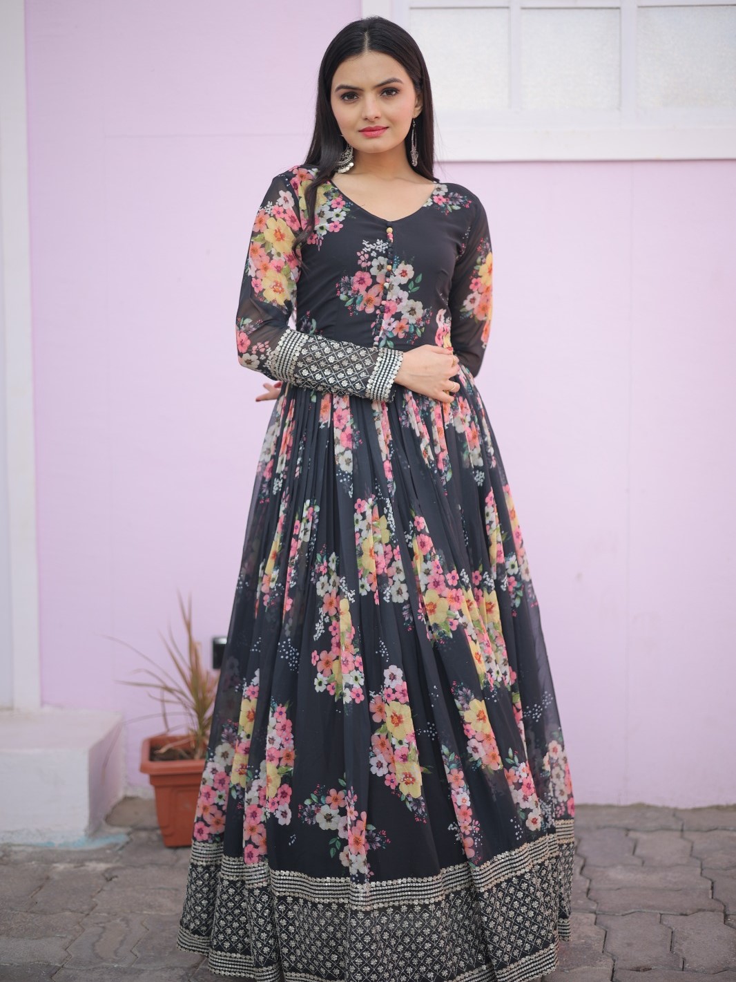 Premium Readymade Designer Gown // 014 - Image 3