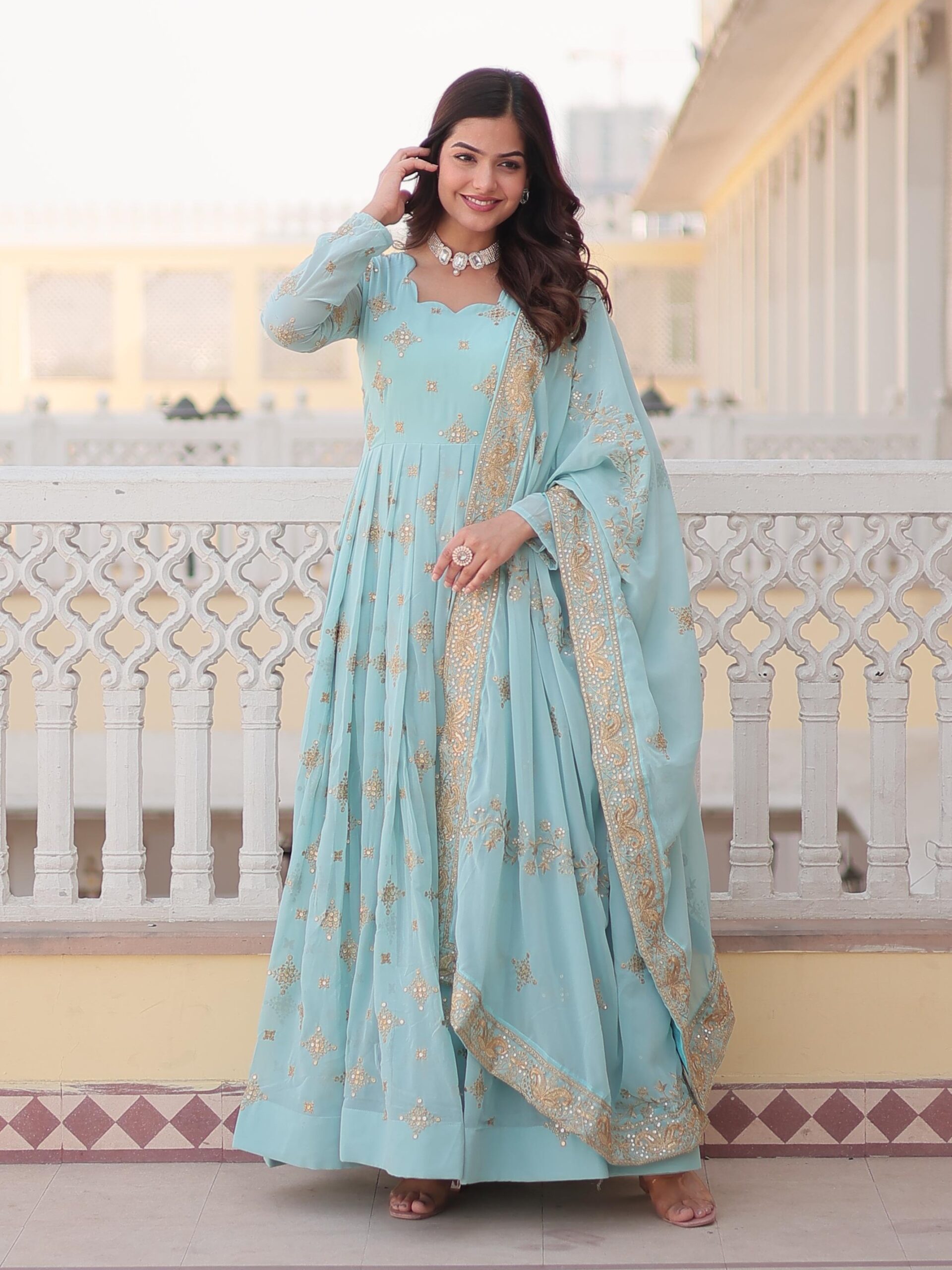 Premium Readymade Designer Gown // 017 - Image 4