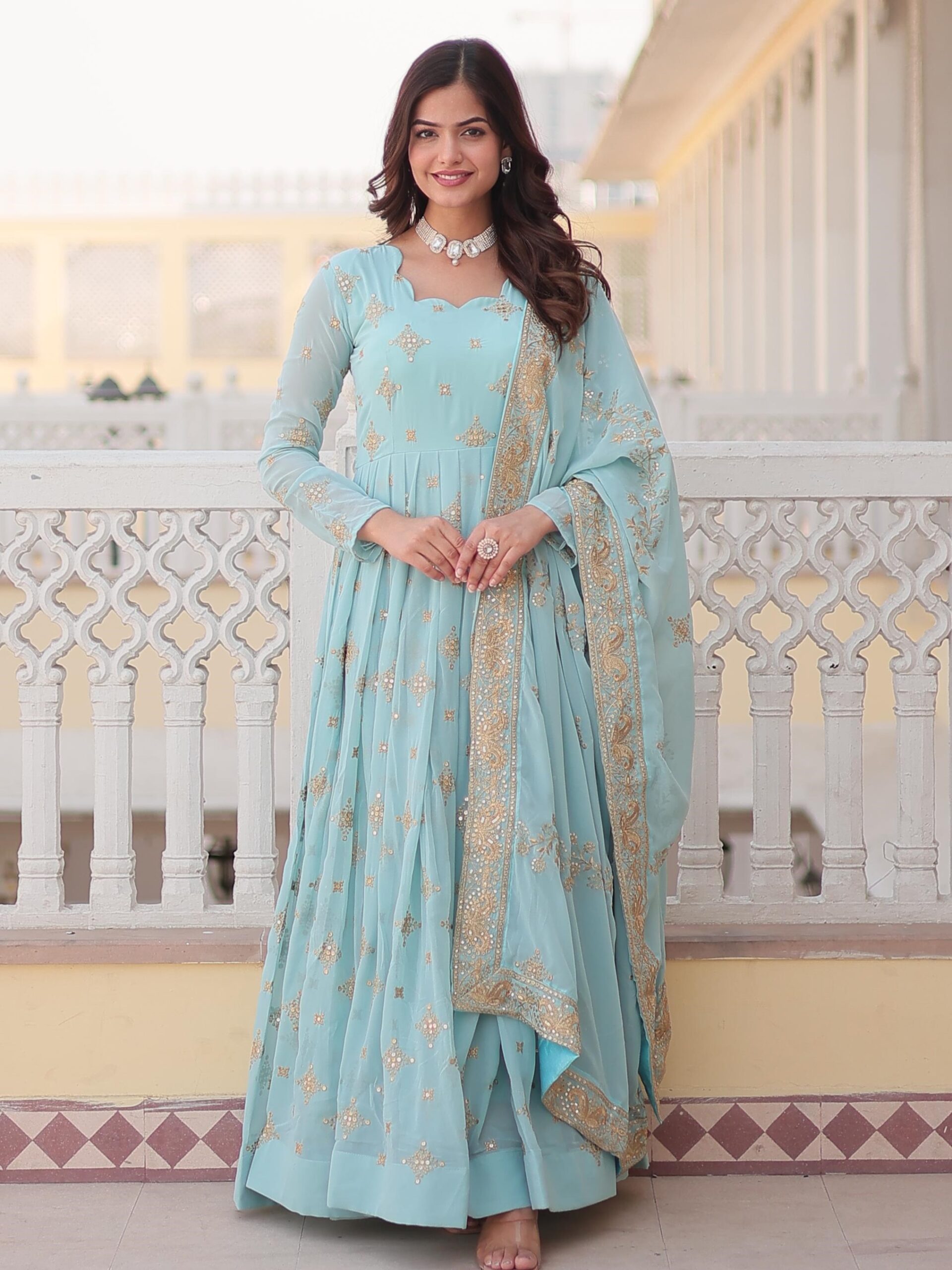 Premium Readymade Designer Gown // 017 - Image 2