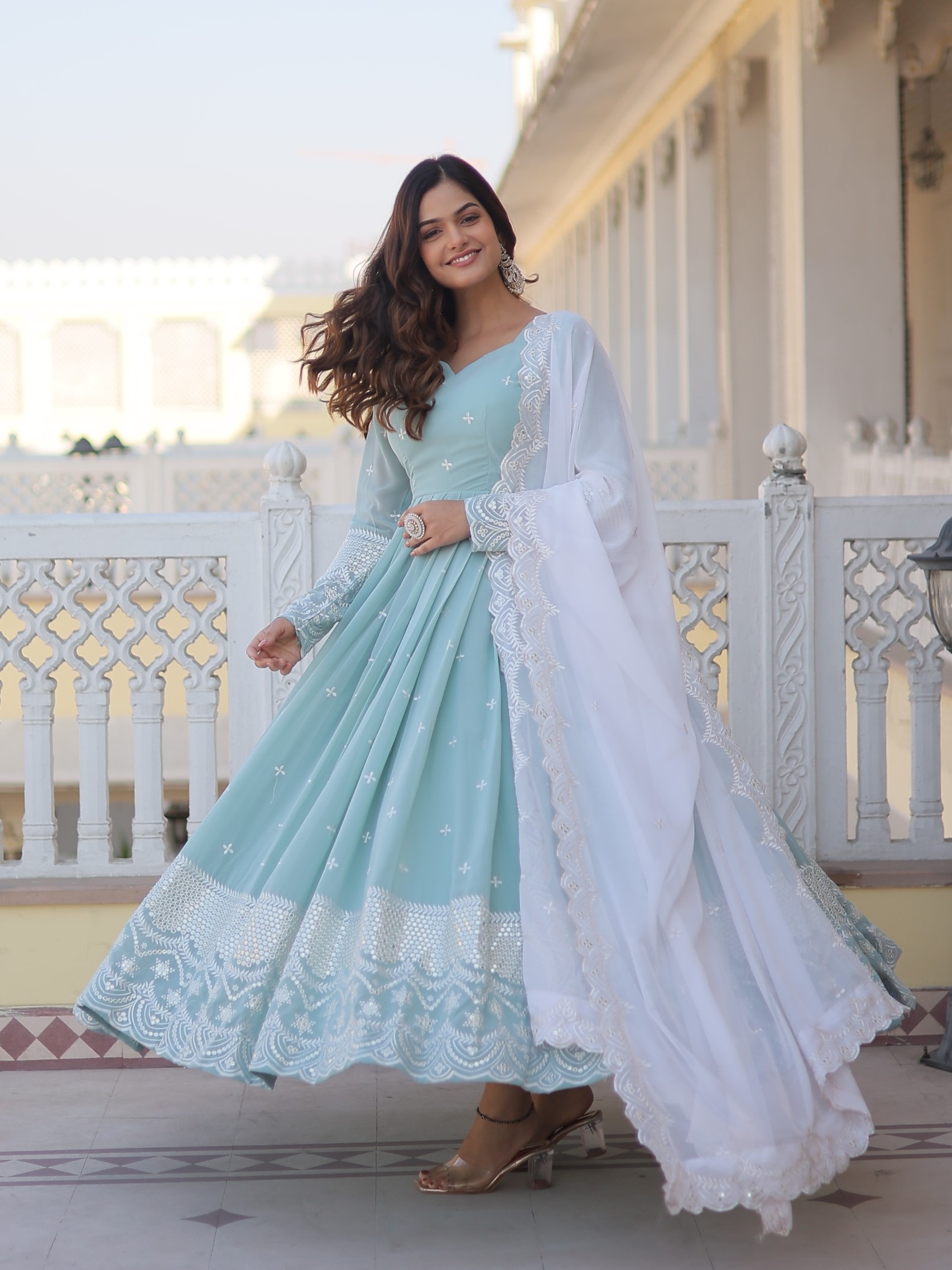 Premium Readymade Designer Gown // 019 - Image 4