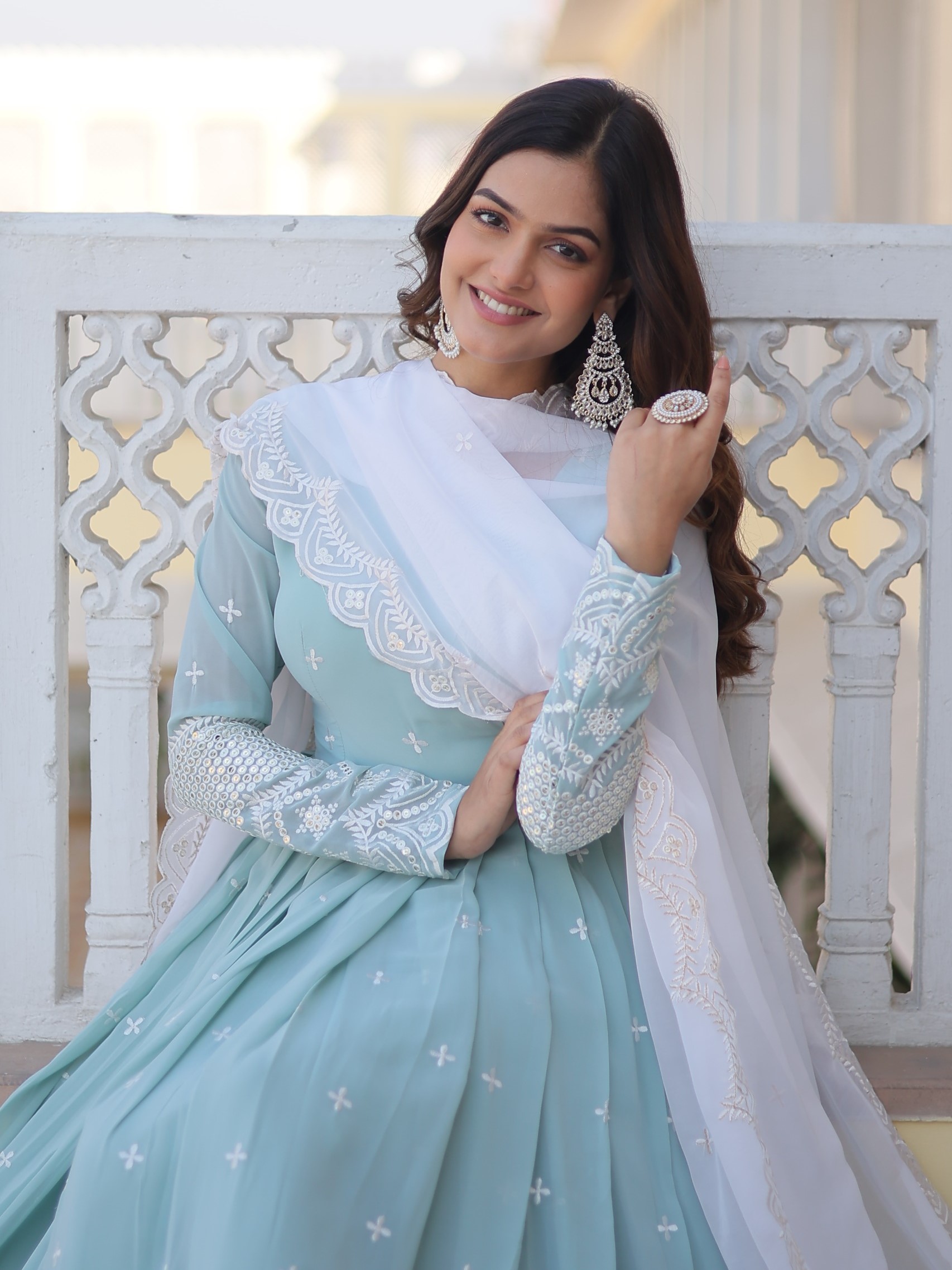 Premium Readymade Designer Gown // 019 - Image 3