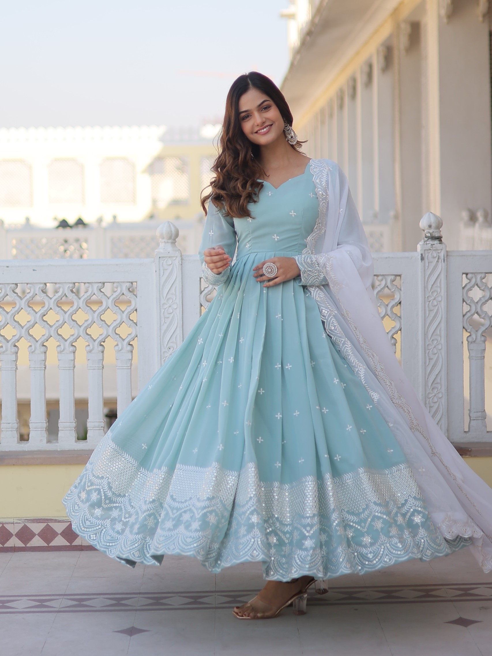 Premium Readymade Designer Gown // 019 - Image 2